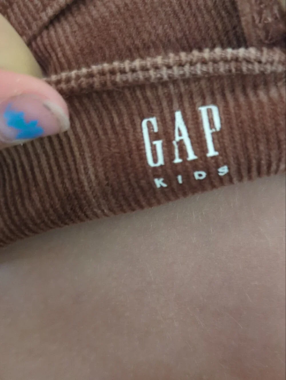 GAP Kids Brown Corduroy Beanie